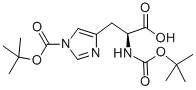 Boc-His(Boc)-OHṹʽ_20866-46-0ṹʽ