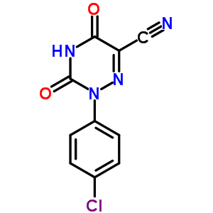 2-(4-ȱ)-3,5--2,3,4,5--1,2,4--6-ṹʽ_20932-04-1ṹʽ