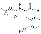 Boc-D-Phe(2-CN)-OHṹʽ_261380-28-3ṹʽ