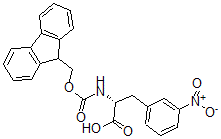 Fmoc-D-3-NO2-Phe-OHṹʽ_478183-71-0ṹʽ