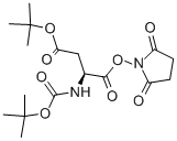 Boc-Asp(OBut)-OSuṹʽ_50715-50-9ṹʽ