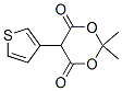 2,2-׻-5-(3-Ի)-1,3-ӻ-4,6-ͪṹʽ_61857-83-8ṹʽ