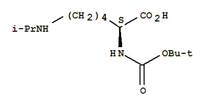 Boc-Lys(iPr)-OHṹʽ_66880-55-5ṹʽ