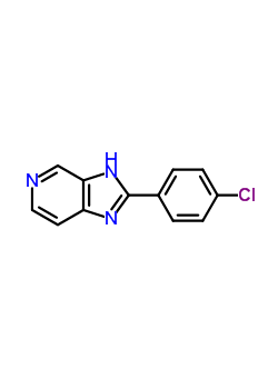 2-(4-ȱ)-1H-(4,5-c)ऽṹʽ_75007-94-2ṹʽ