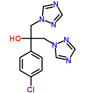 2-(4-ȱ)-1,3-˫(1H-1,2,4--1-)-2-ṹʽ_81886-49-9ṹʽ