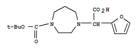 1-Boc-4-(Ȼ߻-2-׻)-[1,4]ṹʽ_885275-82-1ṹʽ